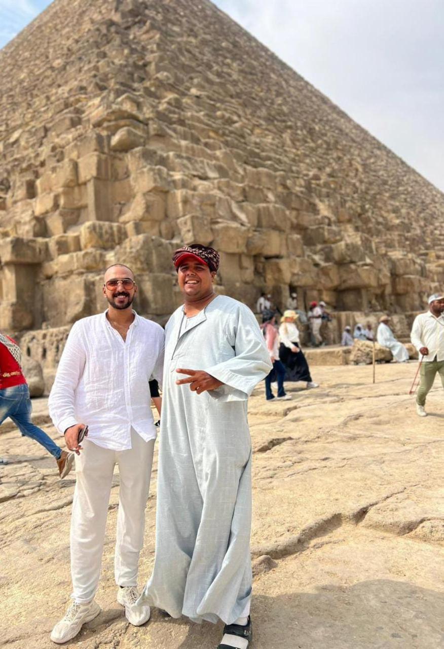 Momen Pyramids Inn Kafret el-Gabal Esterno foto